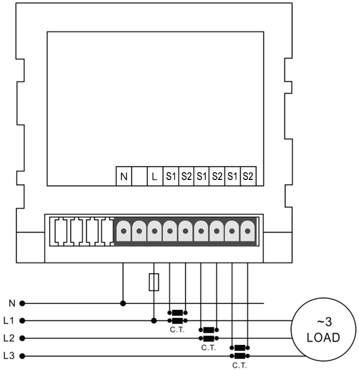 ILEC DVM3-96 Connection diagram