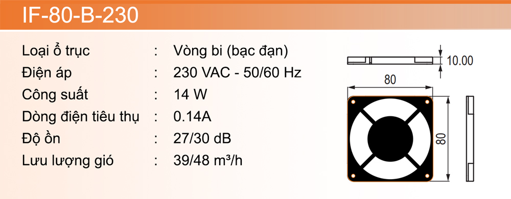 specification IF-80-B-230