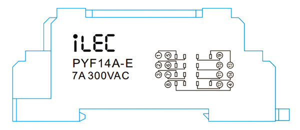 iLEC PYF14A-E – Connection diagram