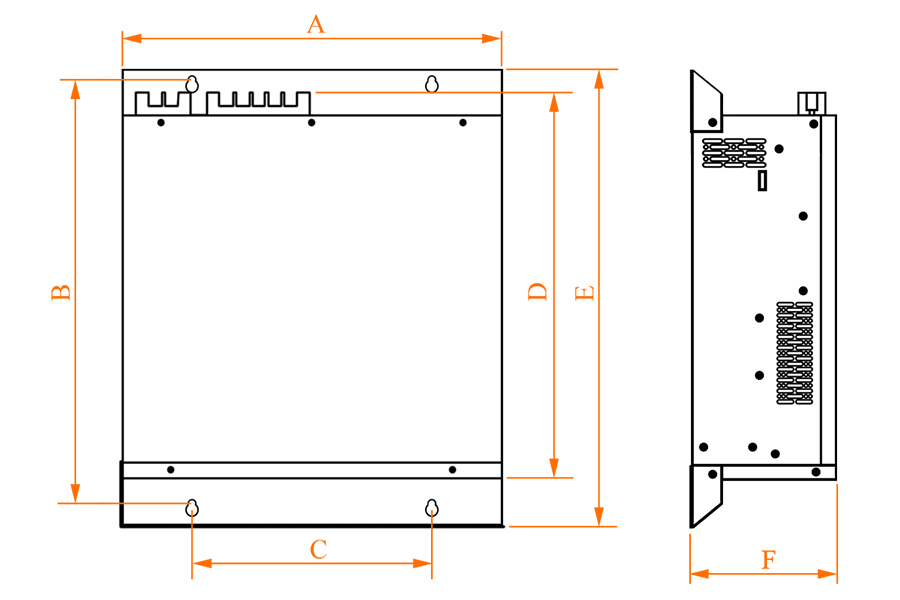 AHF Wall type drawing