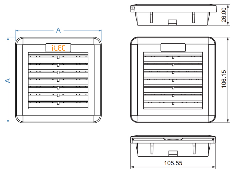 Dimension IL-FF106.230